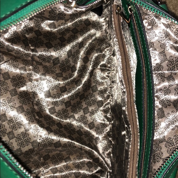 GREEN TOP HANDLE PURSE - Picture 7 of 8